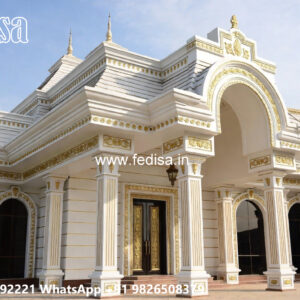 Elegant Classic House Design with Vintage Charm No-6920