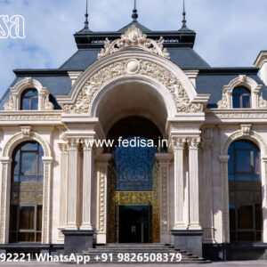 Classic House Design with Beautiful Garden Landscape No-6921