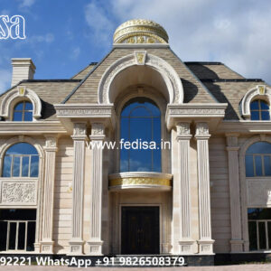 Classic House Design with Stunning Roof Architecture No-6925