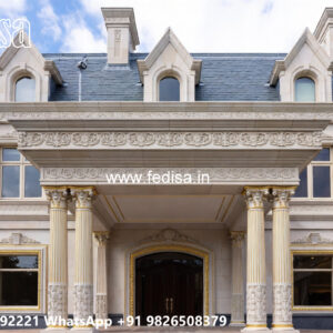 Traditional Classic House Design with Rich Decor No-6935