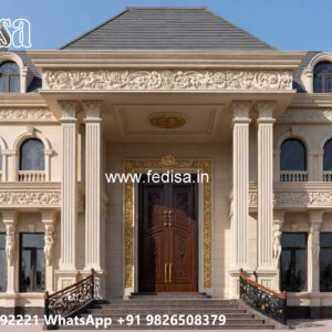 Classic House Design with Beautiful Terrace Spaces No-6937