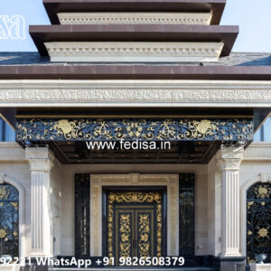 Classic House Design with Artistic Decorative Elements No-6950
