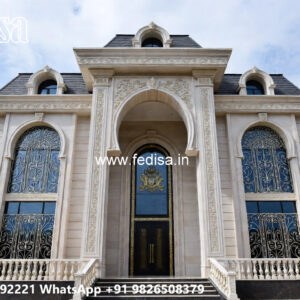 Elegant Classic House Design with Rich Textures No-6952