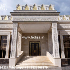 Classic House Design with Elegant Courtyard Ideas No-6956