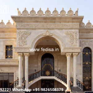 Classic House Design with Beautiful Garden Decor No-6994