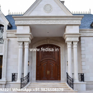 Classic House Design with Elegant Hall Interior No-7002