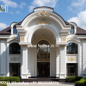 Classic House Design with Stunning Outdoor Beauty No-7023