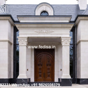 Classic House Design with Stylish Entrance Lighting No-7030