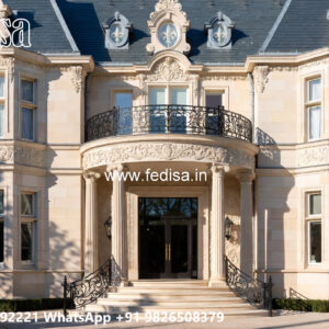 Classic House Design with Beautiful Exterior Gardens No-7039