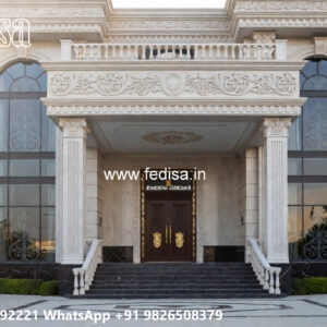 Classic House Design with Traditional Decorative Details No-7048