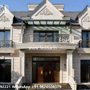 Classic House Design with Beautiful Architectural Features No-7050