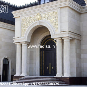 Classic Villa Design with Stylish Balcony Concepts No-7062
