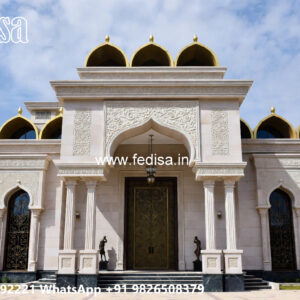 Luxury Classic Villa Design with Elegant Hall Ideas No-7085