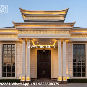 Classic Villa Design with Elegant Window Styling No-7088