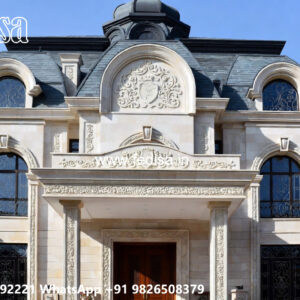 Classic Villa Design with Beautiful Exterior Walls No-7114