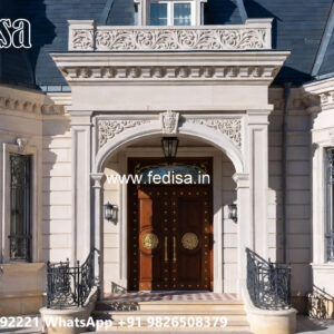 Classic Villa Design with Luxury Exterior Landscaping No-7119
