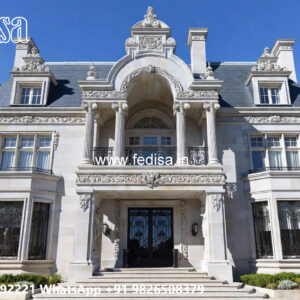 Elegant Classic Villa Design with Vintage Inspiration No-7120