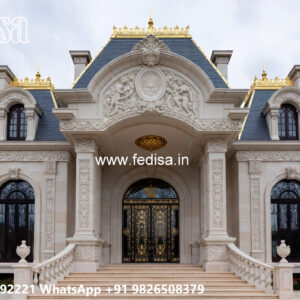 Classic Villa Design with Elegant Hallway Concepts No-7125