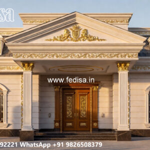 Classic Villa Design with Grand Staircase Inspiration No-7138