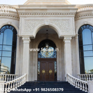 Classic Villa Design with Premium Exterior Lighting No-7142