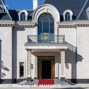 Classic Villa Design with Beautiful Villa Landscaping No-7150