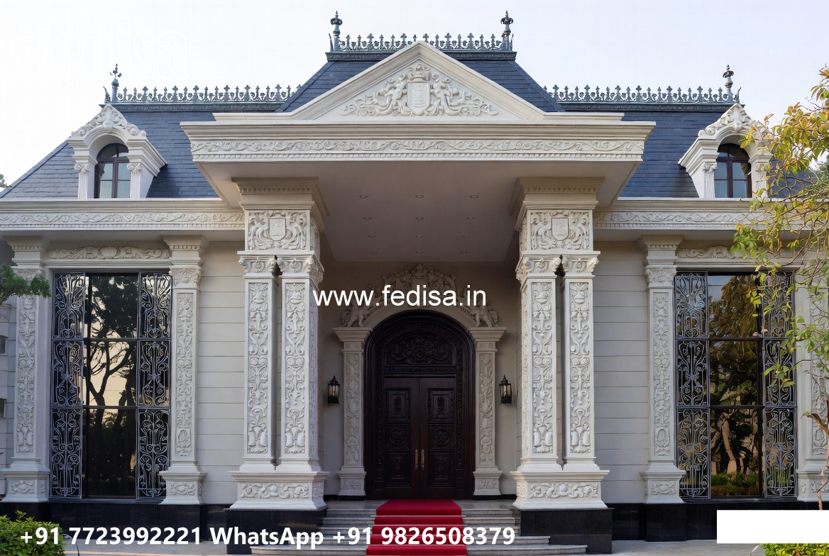 Traditional Classic Villa Design with Stylish Comfort No-7177