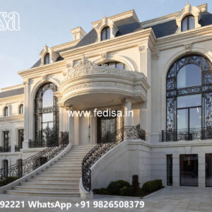 Elegant Classic Villa Design with Grand Spaces No-7183