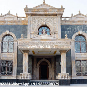 Classic Villa Design with Decorative Exterior Features No-7187