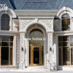 Classic Villa Design with Elegant Courtyard Inspiration No-7189