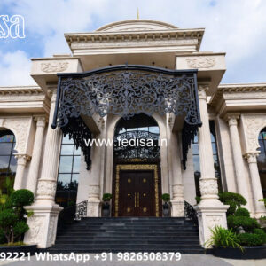 Classic Villa Design with Beautiful Marble Details No-7190