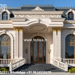 Luxury House Design with Grand Front Elevation No-7238