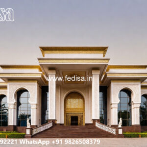 Luxury House Design with Elegant Outdoor Seating No-7263
