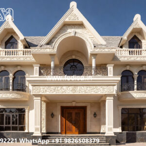 Luxury House Design with Rich Color Combinations No-7266