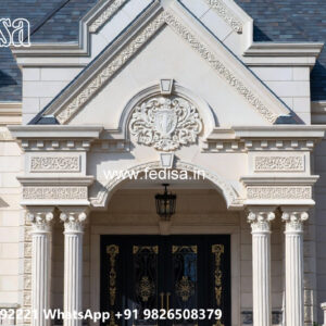 Luxury House Design with Beautiful Balcony Decor No-7281