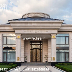 Luxury House Design with Modern Outdoor Lighting No-7282