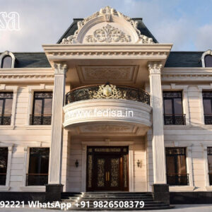 Elegant Classic House Design with Vintage Charm No-7370