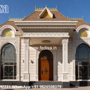 Classic House Design with Stunning Roof Architecture No-7375