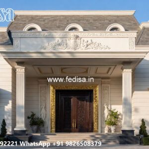Classic House Design with Luxury Dining Room Ideas No-7384