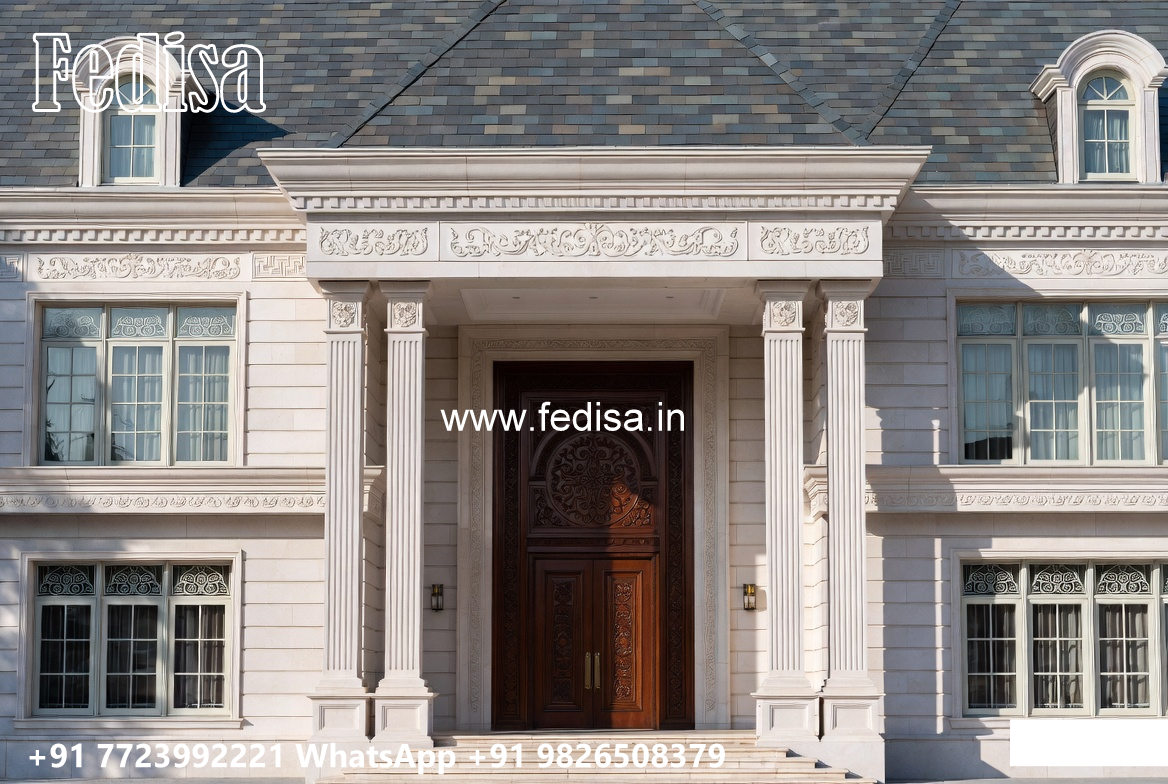 Classic House Design with Spacious Interior Layout No-7390