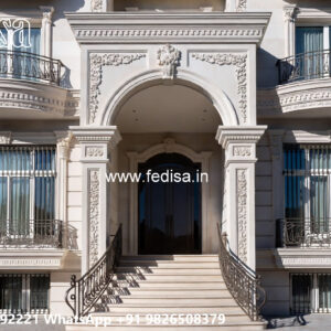 Elegant Classic House Design with Rich Textures No-7402