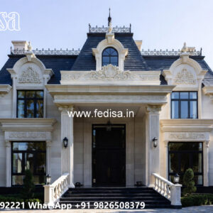 Classic House Design with Decorative Wall Textures No-7412