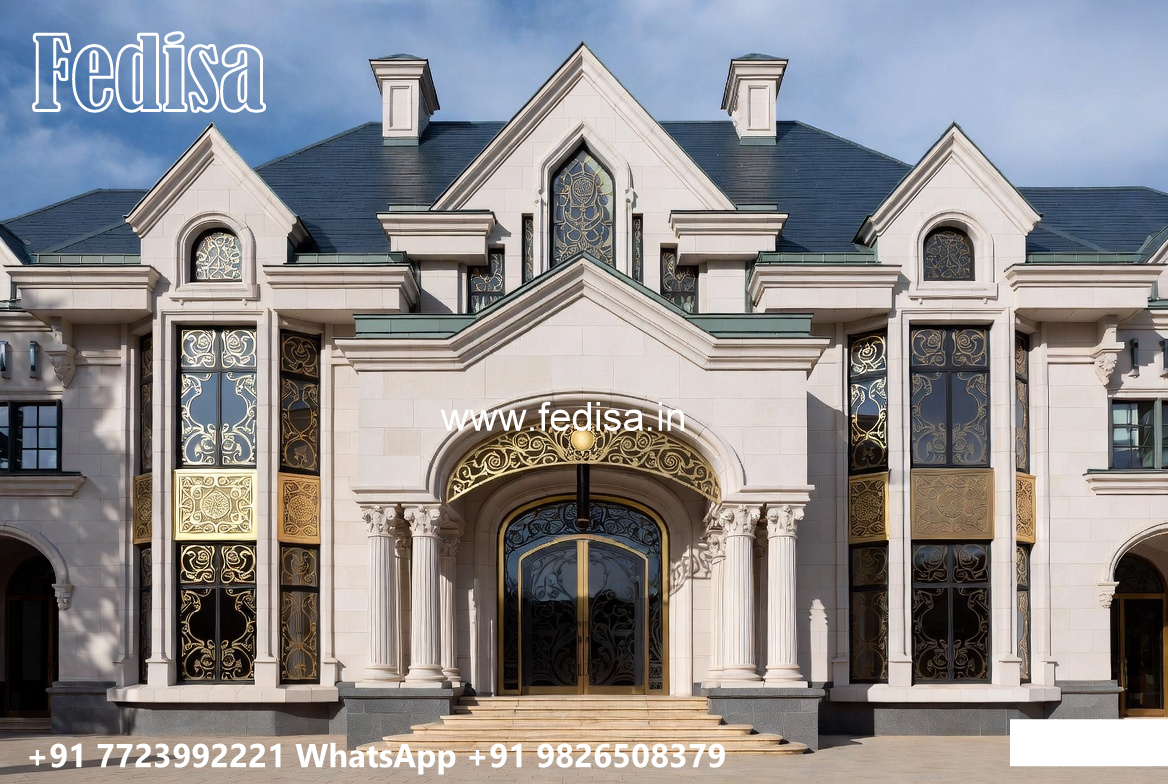 Classic House Design with Royal Exterior Appearance No-7415