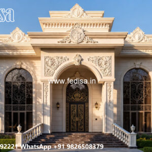 Elegant Classic House Design with Rich Architecture No-7420