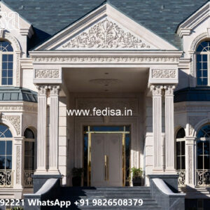 Classic House Design with Elegant Glass Windows No-7437