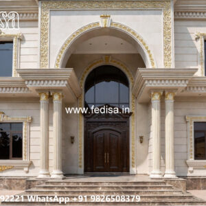 Classic House Design with Stylish Royal Interiors No-7438