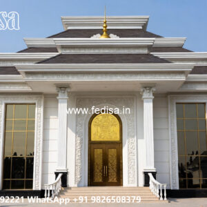 Classic House Design with Beautiful Open Courtyard No-7469