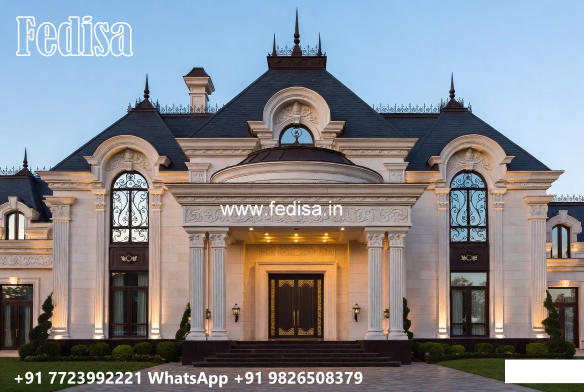 Classic House Design with Stunning Outdoor Beauty No-7473