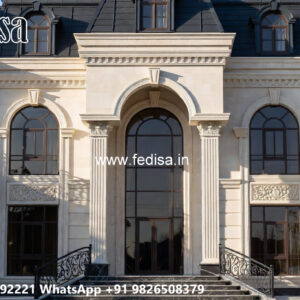 Classic House Design with Decorative Pillar Beauty No-7479