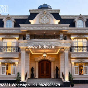 Classic House Design with Stylish Entrance Lighting No-7480