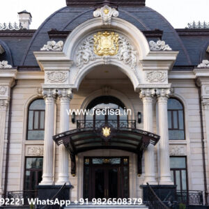 Classic House Design with Luxury Exterior Landscaping No-7481